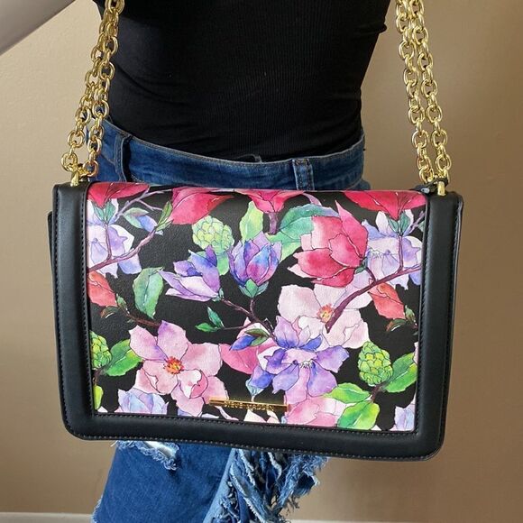 NWT Steve Madden Floral Shoulder Bag - Multi-Color - Picture 13 of 13